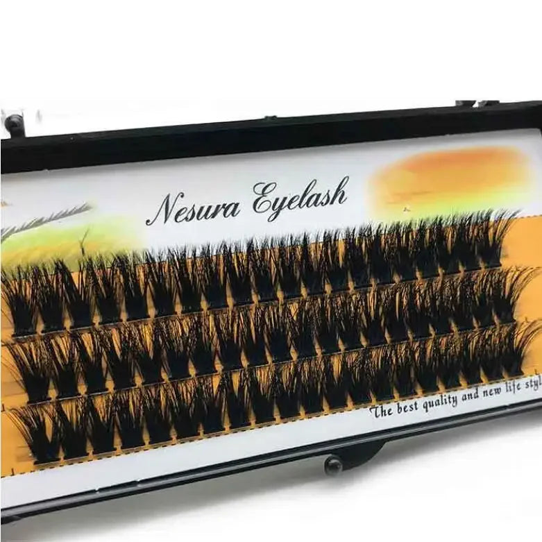 VIP customer customization 40D 60D 80D Mink Eyelashes 60 Bundles Natural Eyelash extension 3D Russia Individual Eyelash Cluster