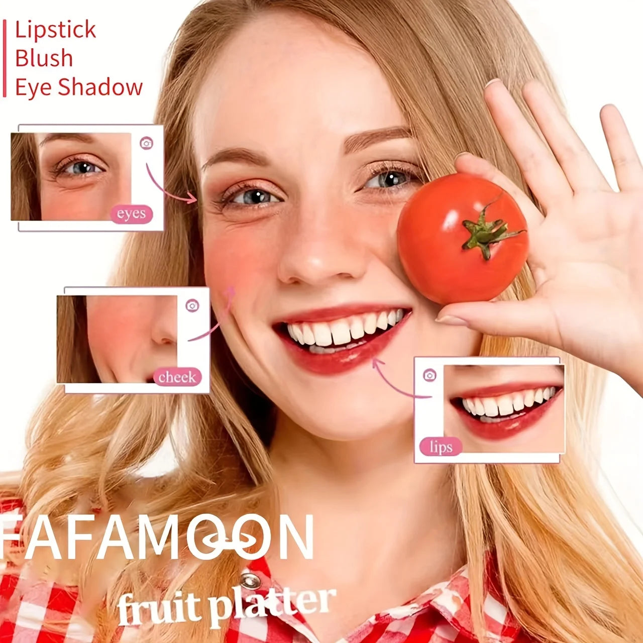 Fruity Lip Tint Water Gloss - Moisturizing Waterproof 7.1ml