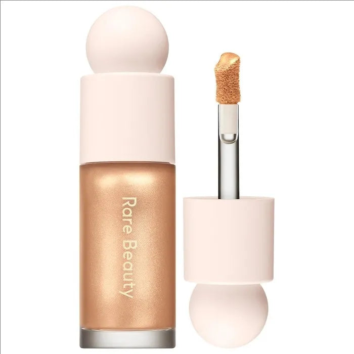 Rare Beauty Shimmer Glitter Liquid Blush Highlighter Shine Highlighter Blusher Gel Face Brighten Glitter Natural Contour Makeup