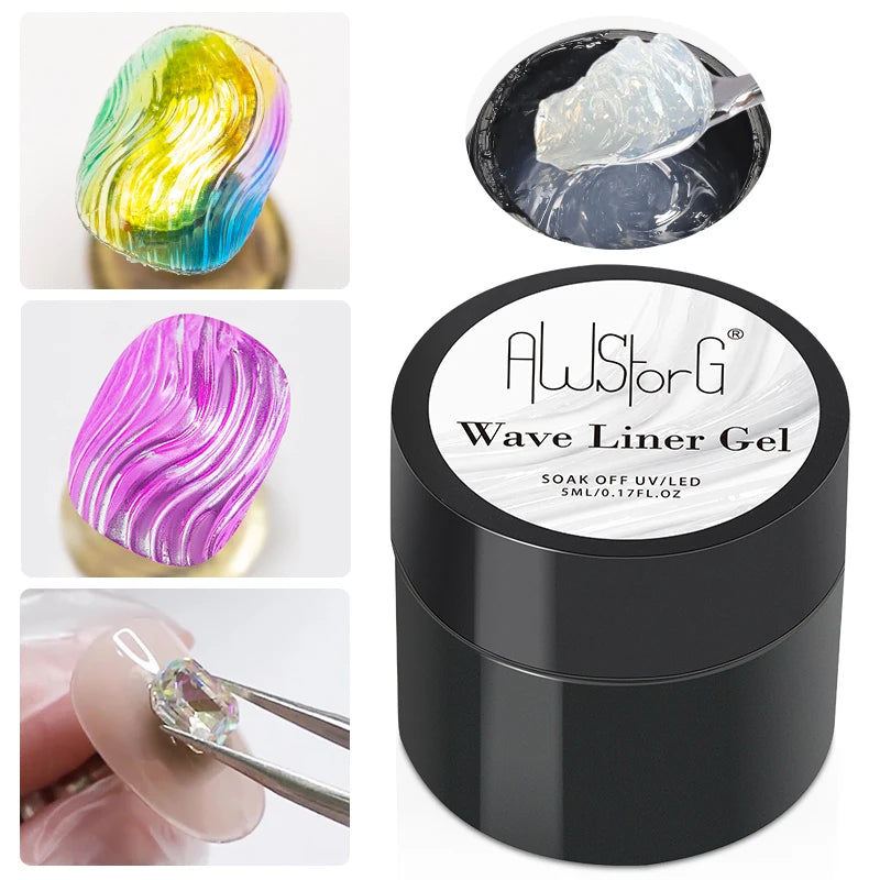 AWStorG 15ML Super Top Coat  Function Gel No Wipe Matte Top Gel Transparent Soak Off  UV LED NailArt Manicure Gel Varnish Primer
