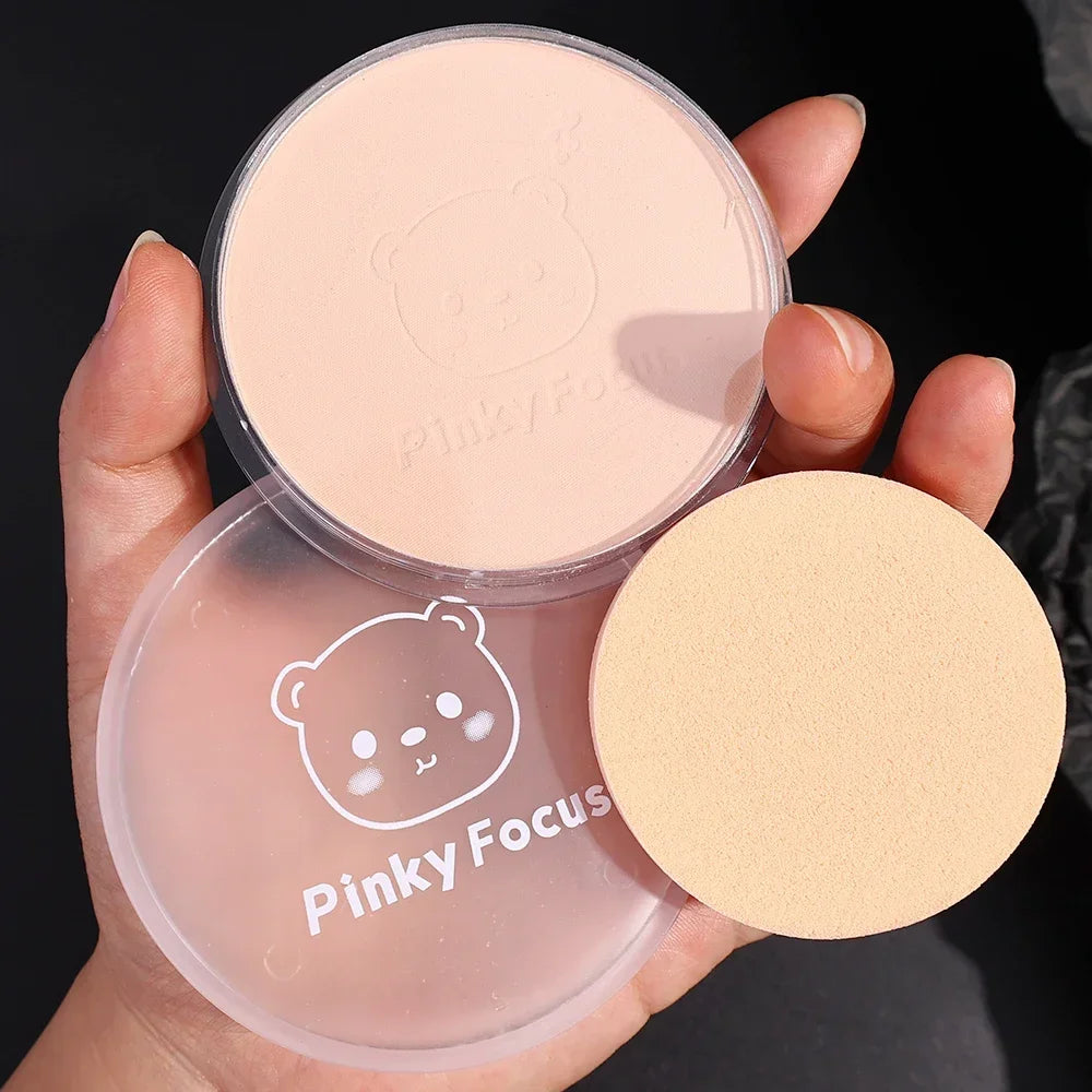 Lasting Oil Control Loose Powder 3Colors Moisturizing Waterproof Concealer Pressed Powder Breathable Brighten Face Korean Makeup
