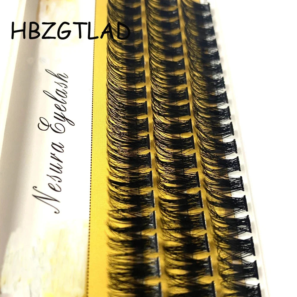 VIP customer customization 40D 60D 80D Mink Eyelashes 60 Bundles Natural Eyelash extension 3D Russia Individual Eyelash Cluster