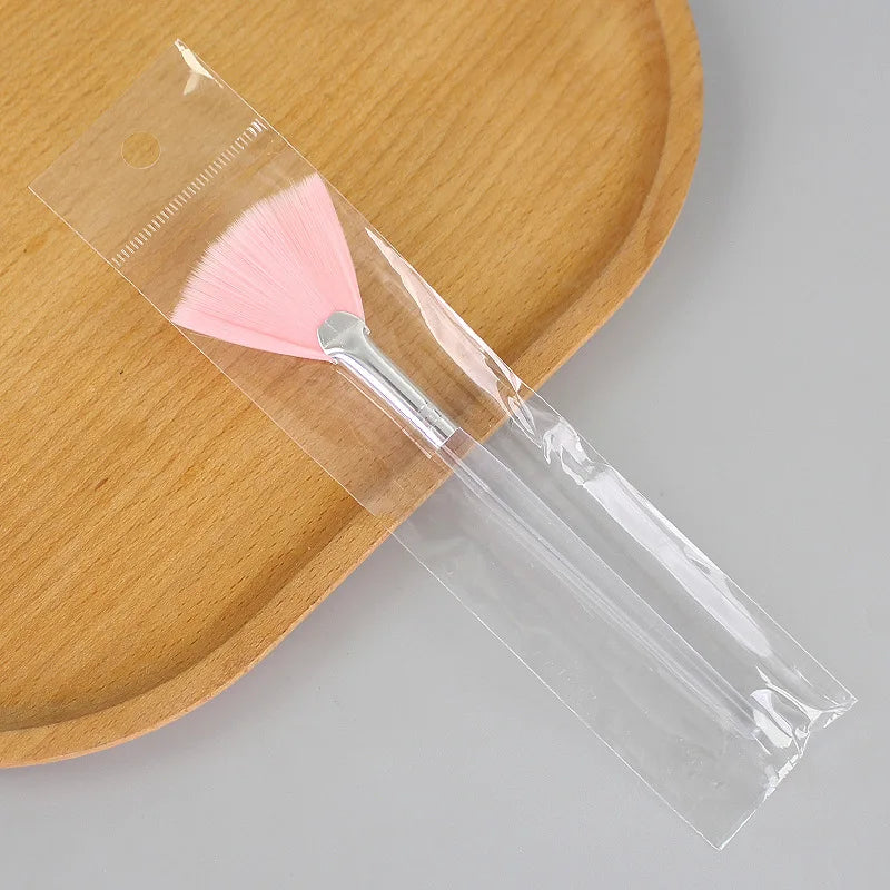 10/50Pcs DIY Face Mask Brush Set Soft Applicator Brushes Makeup Tools Includes Soft Fan Facial Brushes Acid Applicator Brush