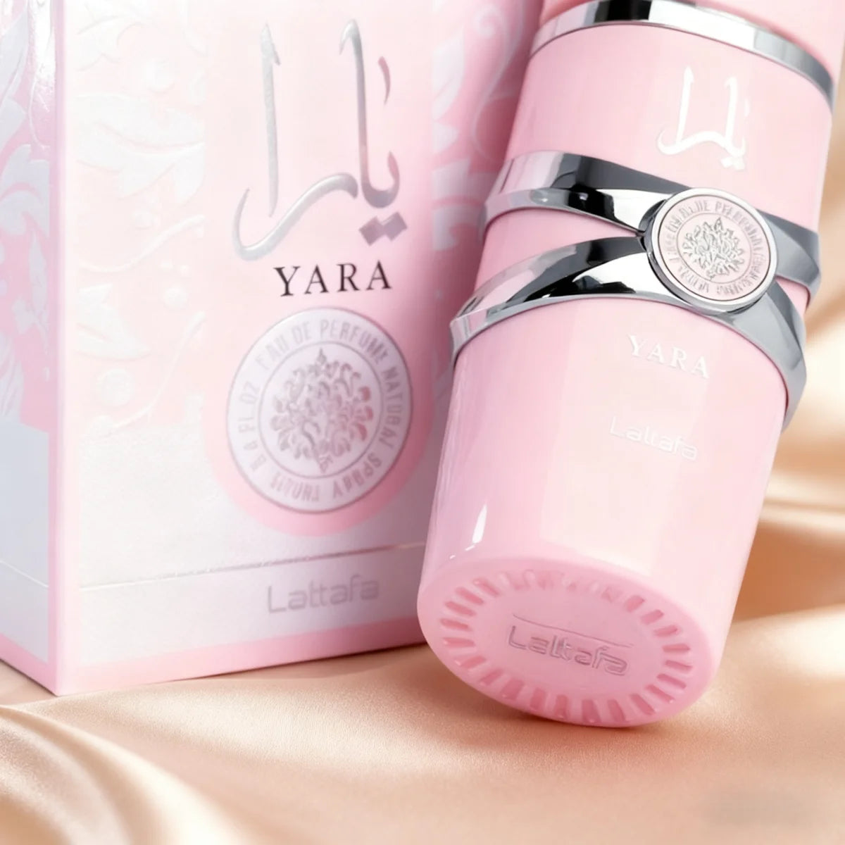 Lattafa Yara - Vanilla, Gourmand, Fruity, Floral - Eau de Parfum Long-Lasting Fragrance for Women, 3.40 Ounce / 100 ml