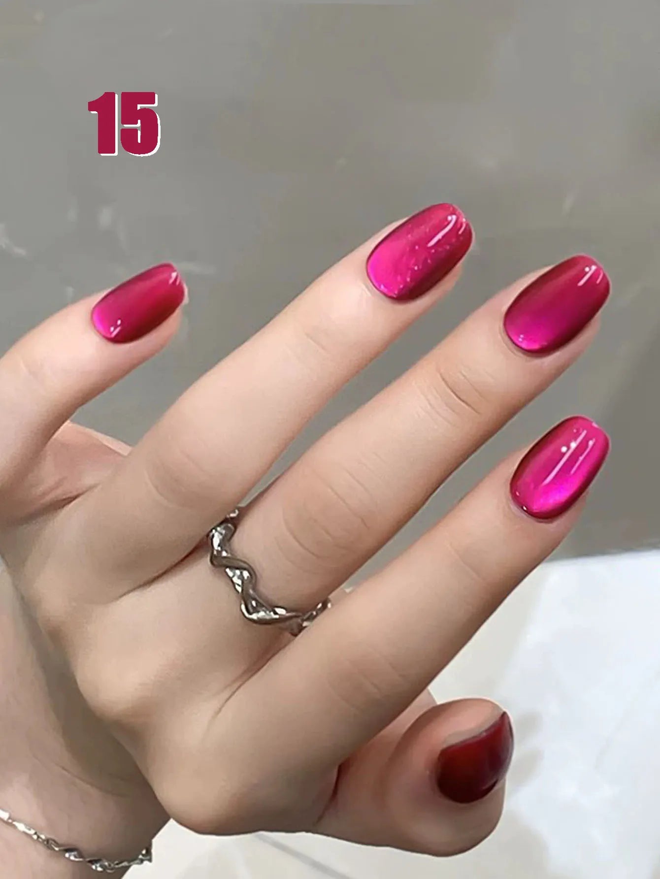 MIANEL 12ML Emperor Green Cat Eye Gel Nail Polish Whitenning Nails Green Nails Suitable For Nail Salons Nail Supplies  1-21pcs