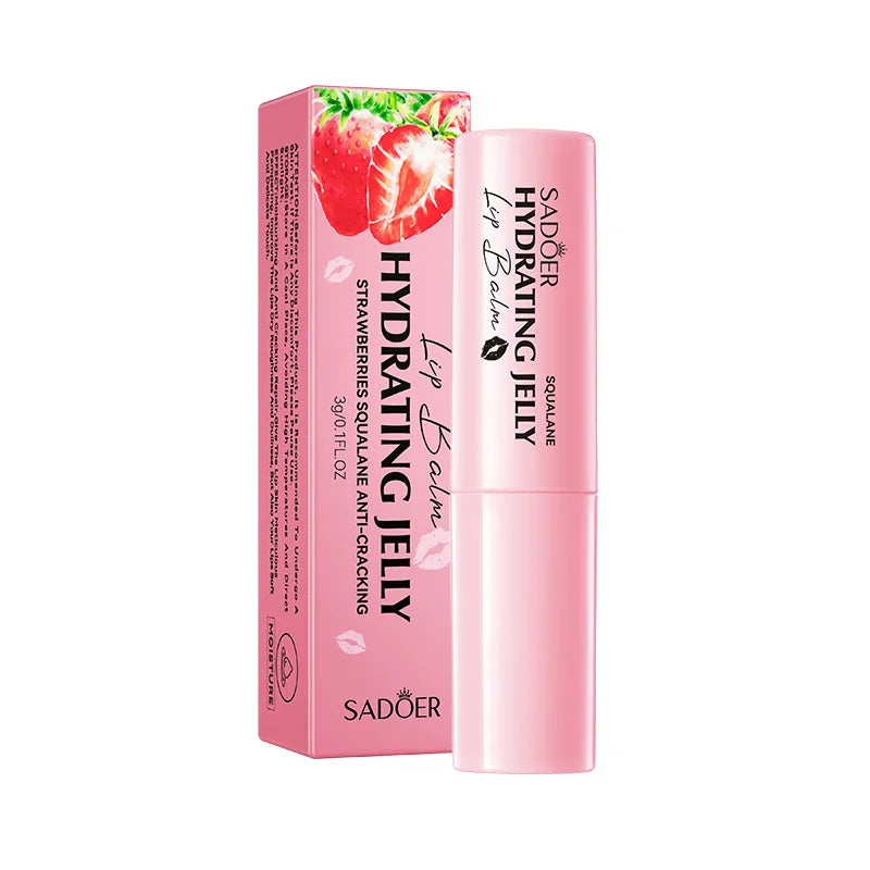 SADOER Fresh Fruit Lip Balm Moisturizing Anti Cracking Repair Nourishing Hydrating Lipstick Beauty Skin Care