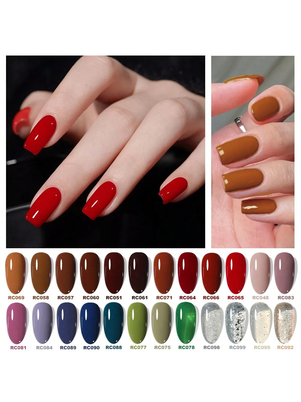 1pc 15ML 24Colors Gel Nail Polish For All Seasons With 102 Colors For Choose For Nail Decoration In Nail Salons