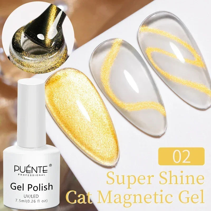 5ml Golden Silvery Metallic Painting Liner Gel Polish Chrome Mirror Effect Semi-Permanent Varnish For Stunning French Nail Art