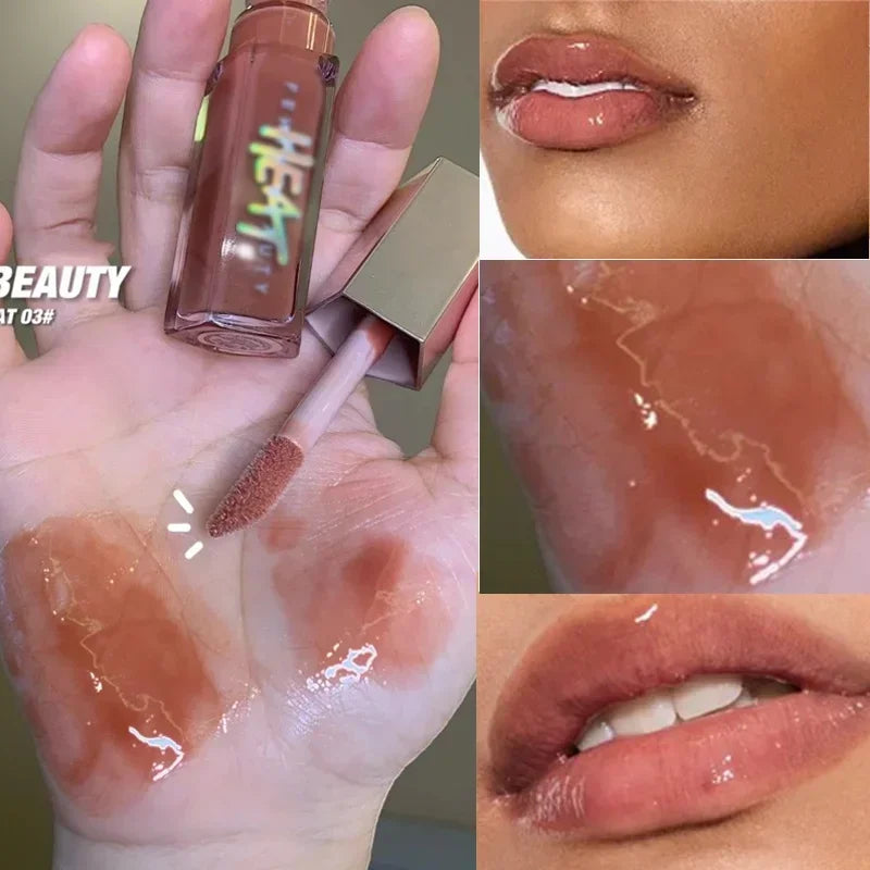 Fenty Beauty MAUVE WIVE Lip Gloss Waterproof Liquid Lipstick Nude Pink Lips Tint Makeup Lip Glaze Cosmetics Red Lip Stain