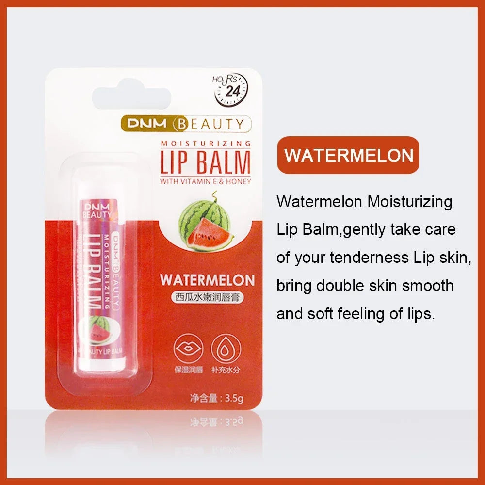 18 Sytle Fruit Lip Balm Lip Oil Moisturizing Clear Anti-Wrinkle Lipstick Long Lasting Hydrating Lipgloss Cosmetic Lip Gloss Care