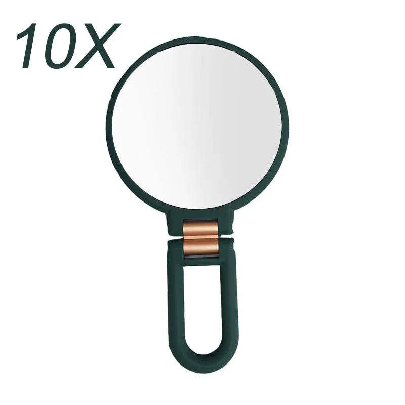 New 2/5/10/15x Magnifying Makeup Mirror Women's Pocket Mirror Small Folding Mirror for Table HUAZJ06