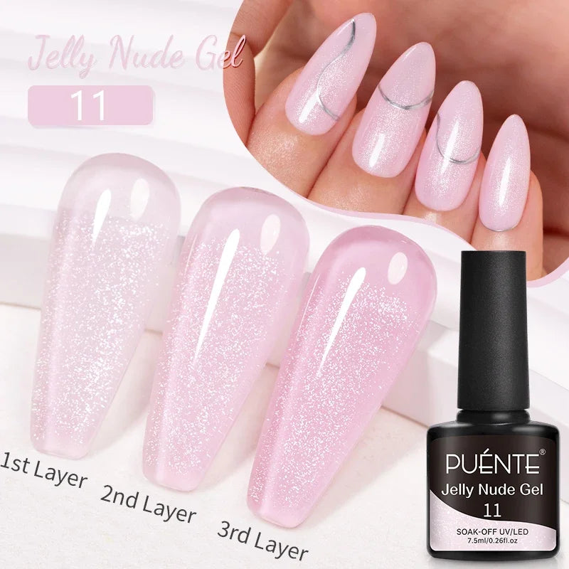 7.5ML Summer Fruit Series Cat Magnetic Gel Nail Polish Green Purple Pink Cat Eye Gel Soak Off UV Nail Art Varnish For Manicure