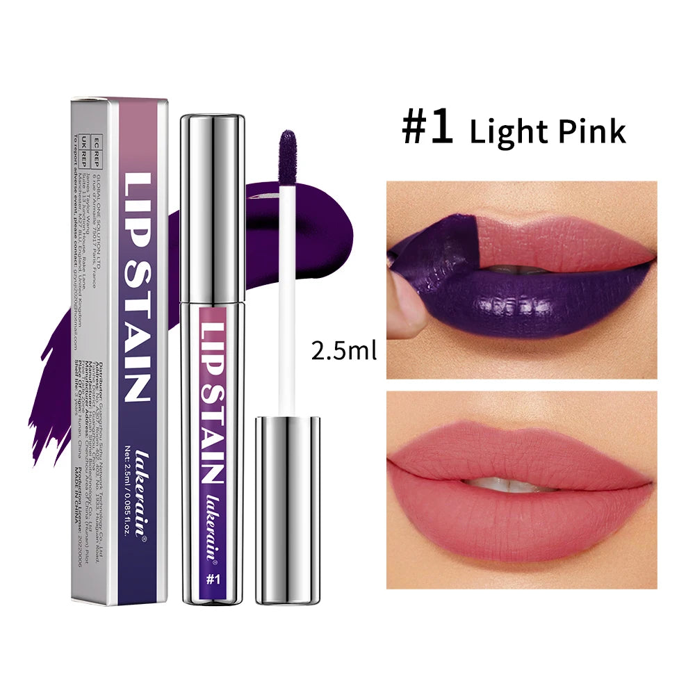 Korean Peel-Off Matte Lip Stain - Long Lasting Waterproof Tint