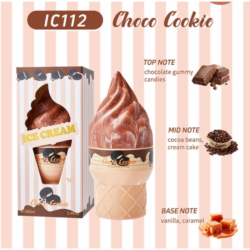 Ice Cream Cute Perfume Brand Long-lasting Eau De Toilette Floral Fruity Citrus Rose Charming Sweet Fragrance Women Body Spray