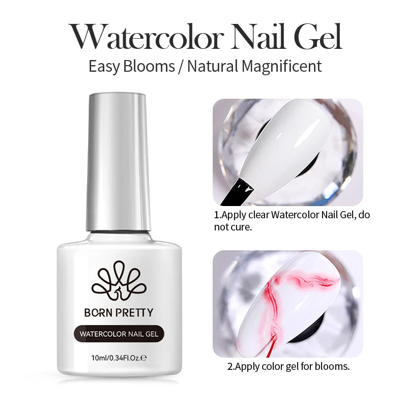 BORN PRETTY 10ml Fruit Purple Grape Cat Magnetic Gel Nail Polish 2025 New Whitening Guava Glass Beads Varnish Nail Supplies