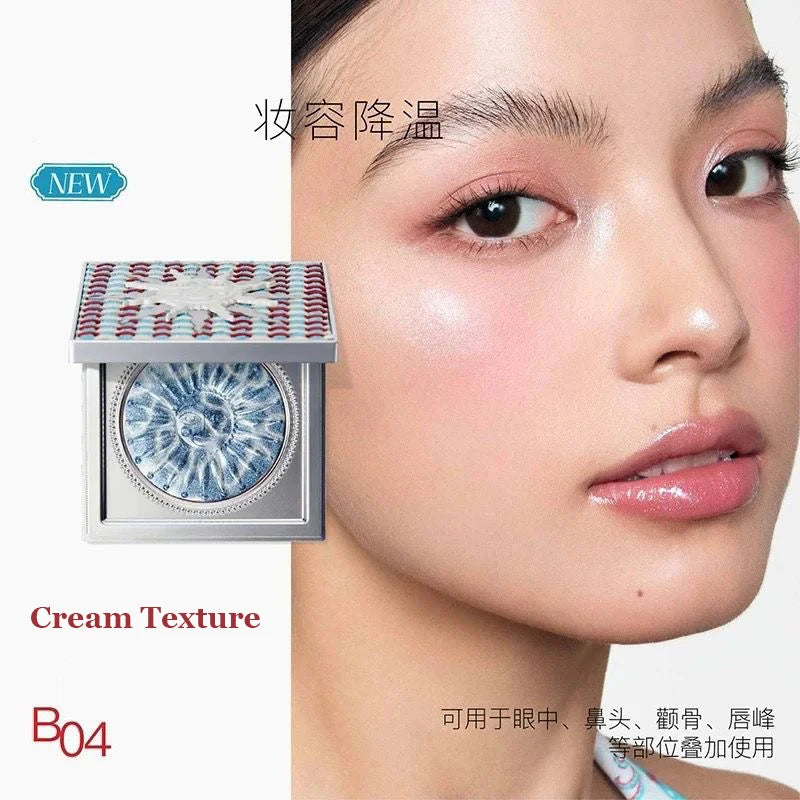 Girlcult Emotional Blush Highlighter Matte Fine Shimmer Blusher Face Cute Makeup Korean Cheek Pressed Powder