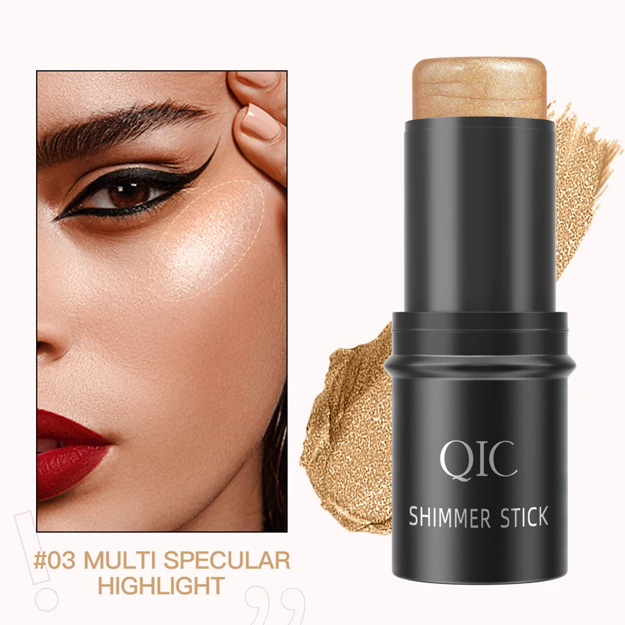 Face Contouring Bronzer Stick Multifunctional Highlighter Brightening Silkworm Blusher Rouge Cream Modify Concealer Pen Makeup