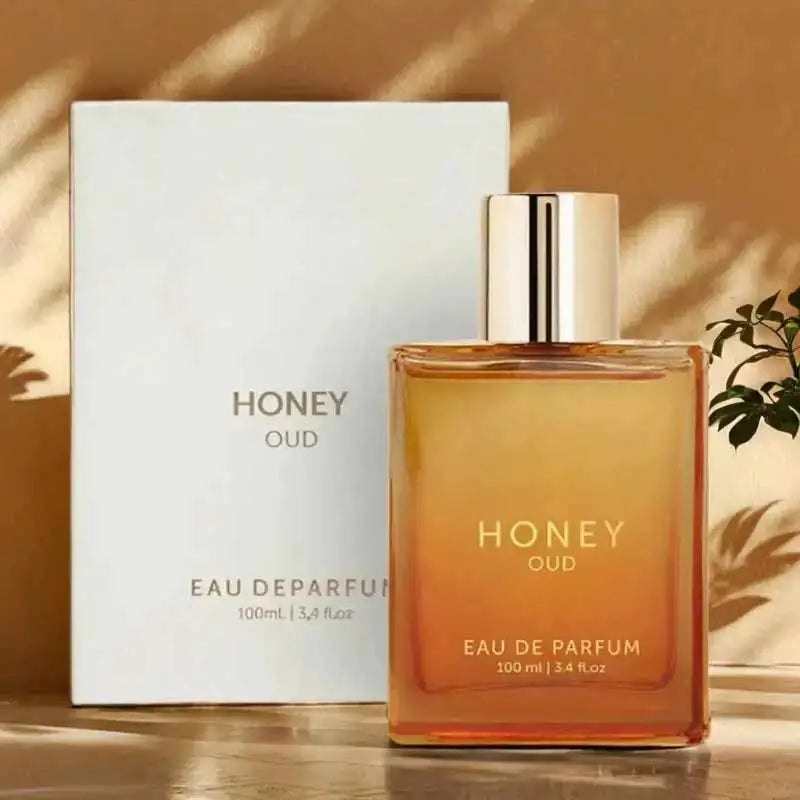 BellaVita Honey OUD Unisex perfume 100ml | Vanilla, Bergamot and Patchouli | Long acting Arabian Neutral perfume
