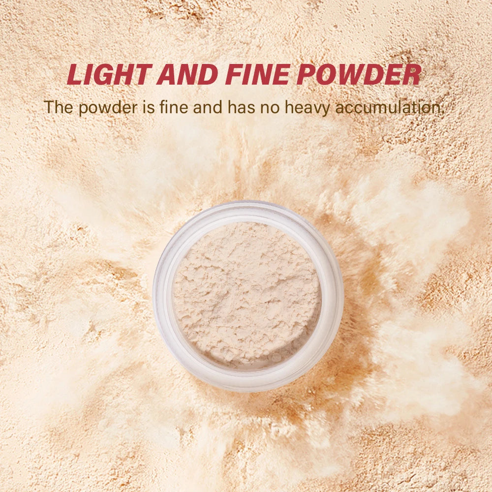 Ultimate Blurring Setting Powderlong-Lasting Setting Soft Matte Finish Oil Control and Makeup Fixation Removal Pore Modification