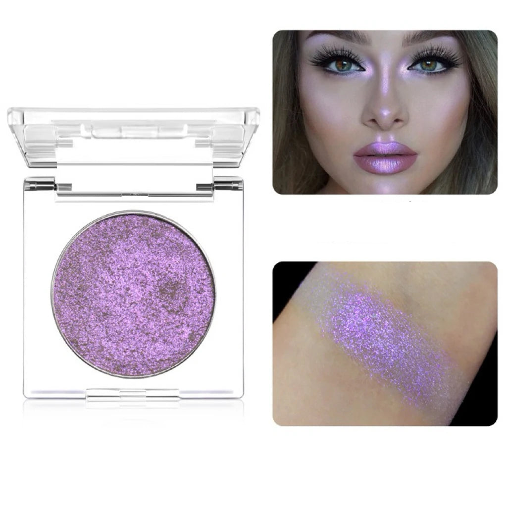 Monochrome Chameleon Highgloss Glitter Multi-use Eye Shadow Powder Glitter Metallic Aurora 3D Nose Shadow Brightening Cosmetic