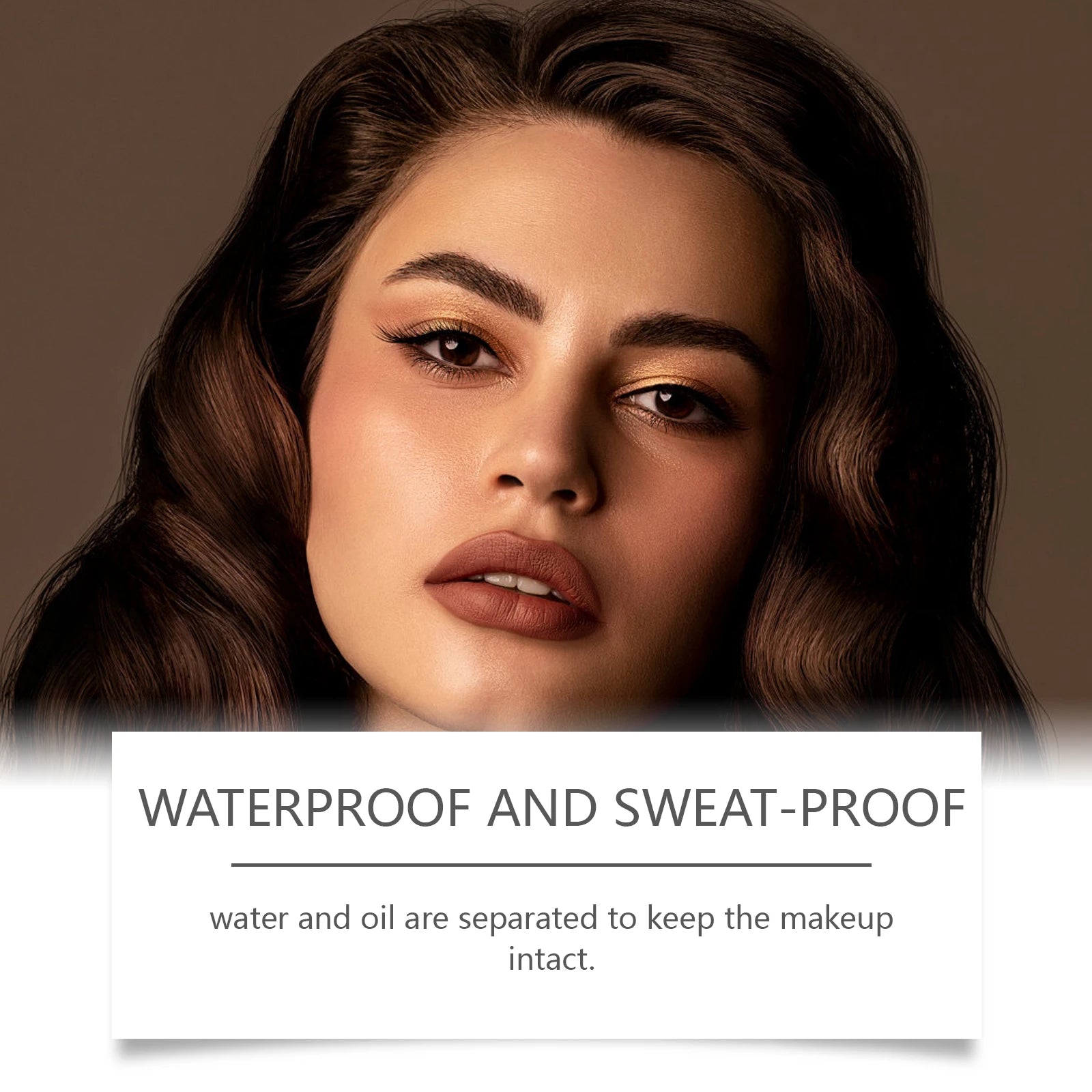 Zephoco Tinted Brow Gel - Waterproof Matte Eyebrow Cream