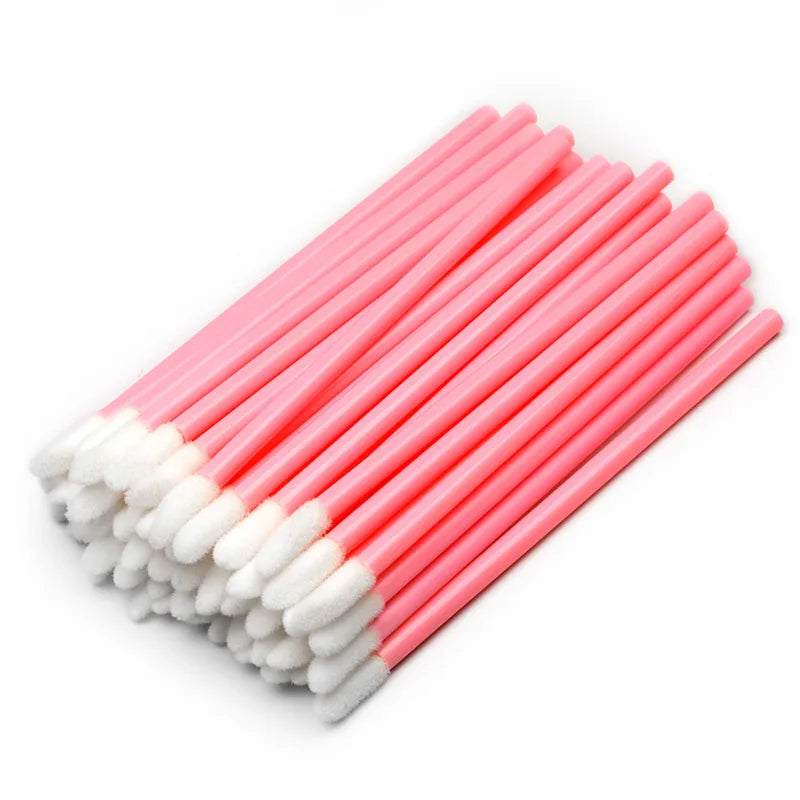 500PCS Lip Wands Applicators Disposable Lip Brush, Lipstick Brush Lip Gloss Applicator Wands Wholesale of Makeup Tools