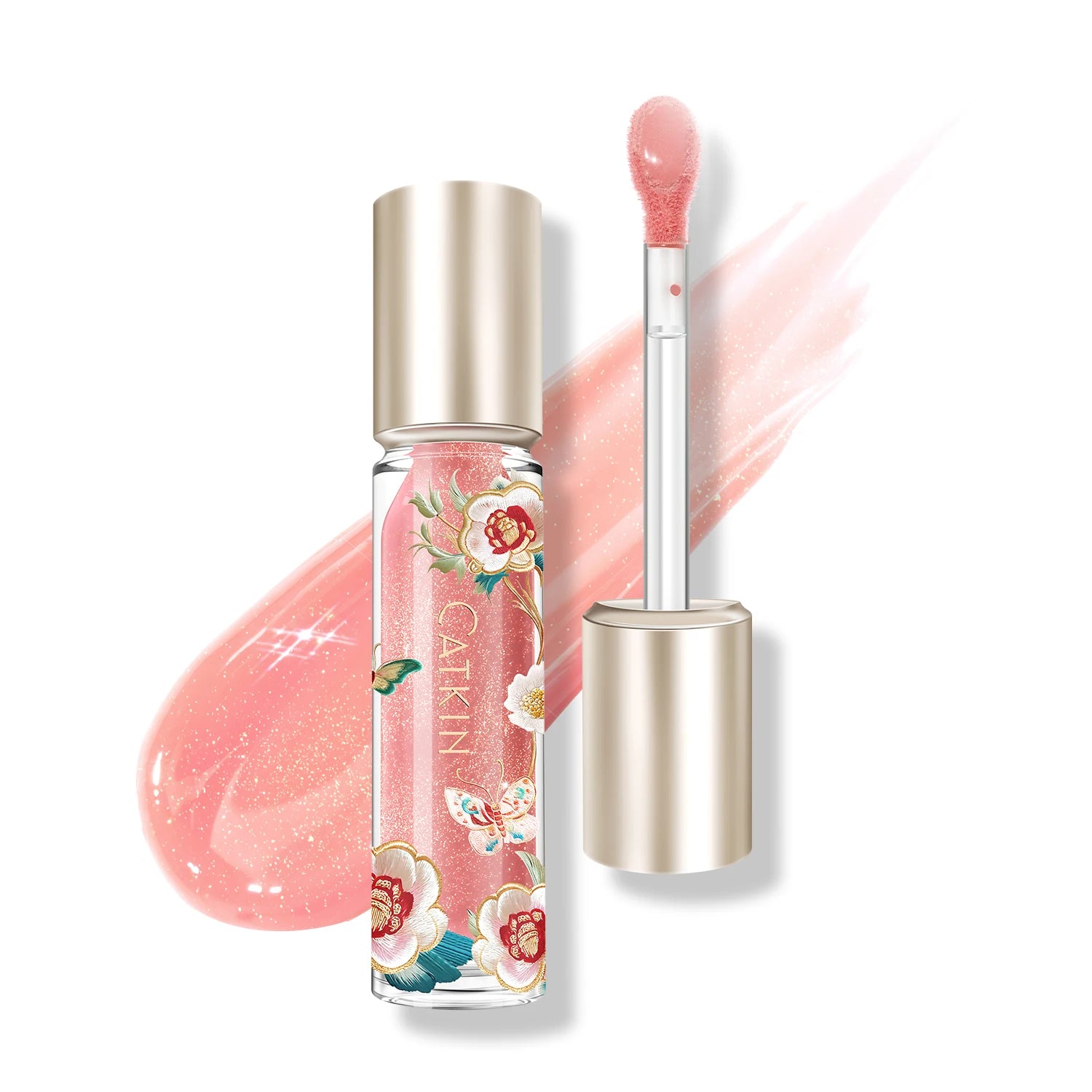 CATKIN Lip Essence Lipstick Lip Glaze Mirror Water Gloss Lip Gloss Moisturizing Glass Dudu Lip Lotion Lip Gloss 3.5g