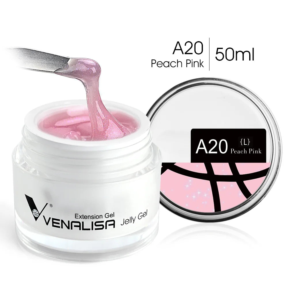 50ml VENALISA Builder UV Contruction Gel Jelly Gel Nude Skin Collection Nail Form Keep Nail C Arc Soak Off UV LED Camouflage Gel