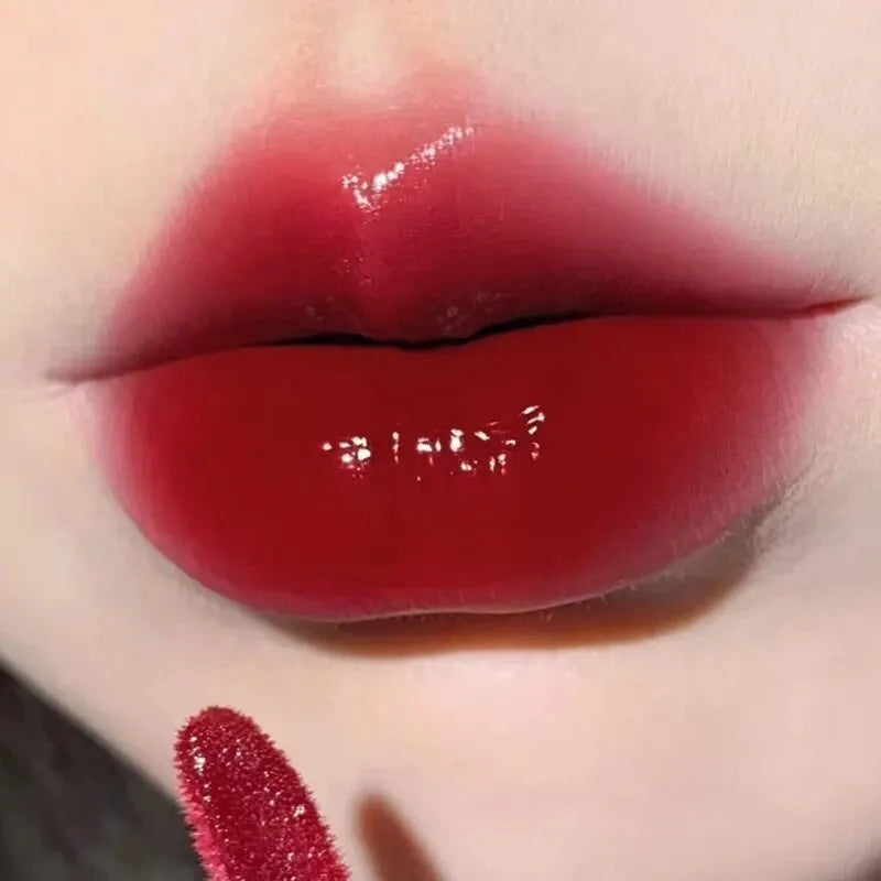 HERORANGE HR567 Transparent Ice Velvet Lip Glaze Matte Matte Pigment Lipstick Lip Gloss Student Affordable Makeup