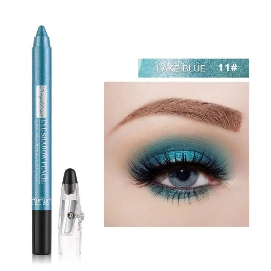 Eyeshadow Pen, Eyeliner Pen, Eyeshadow Stick, Under-Eye Shadow Pen, Pearlescent Eyeshadow Pen with Sharpener, Foam Pen, Single-Color Eyeshadow Pen, Pearlescent Under-Eye Shadow, Highlighter, Smudge-Proof