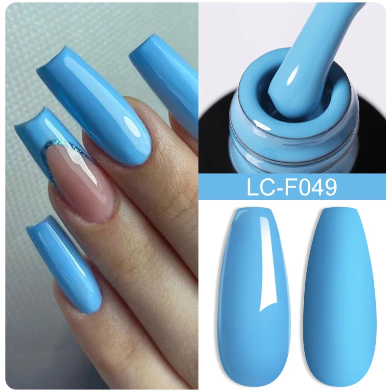 LILYCUTE 15ML Quick Extension Gel Nail Polish Milky White Clear Pink Color French Manicure Finger Prolong Nail Hard Gel Varnish