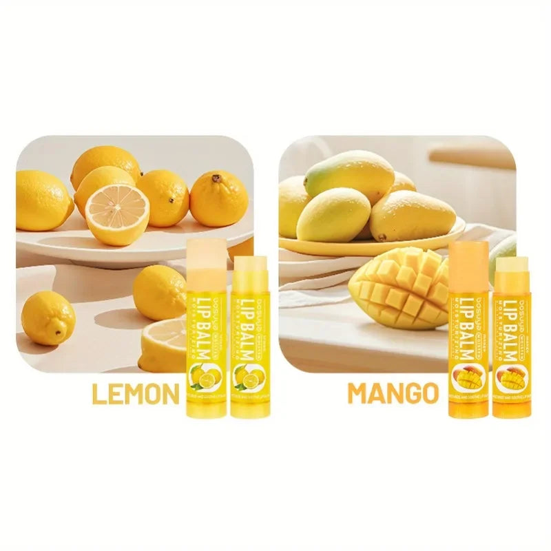6PCS Moisturize, Repair Dry Lips, Various Fragrances, Convenient, Long-lasting, Lip Balm, Perfect Holiday Gift for Girls