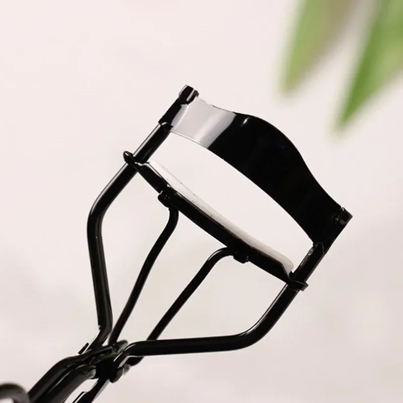 Silver Black Eyelashes Curler Stainless Steel Tweezer Curling Eye Lashes Clip Curling Eyelashes Cosmetic Beauty Makeup Tools