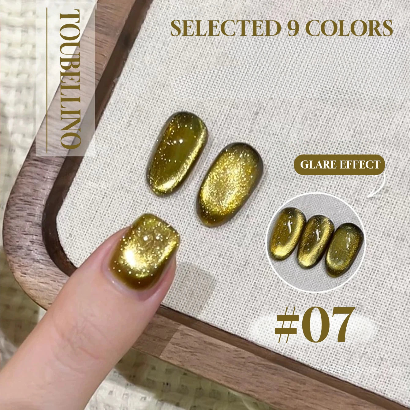 MIANEL 12ML Emperor Green Cat Eye Gel Nail Polish Whitenning Nails Green Nails Suitable For Nail Salons Nail Supplies  1-21pcs