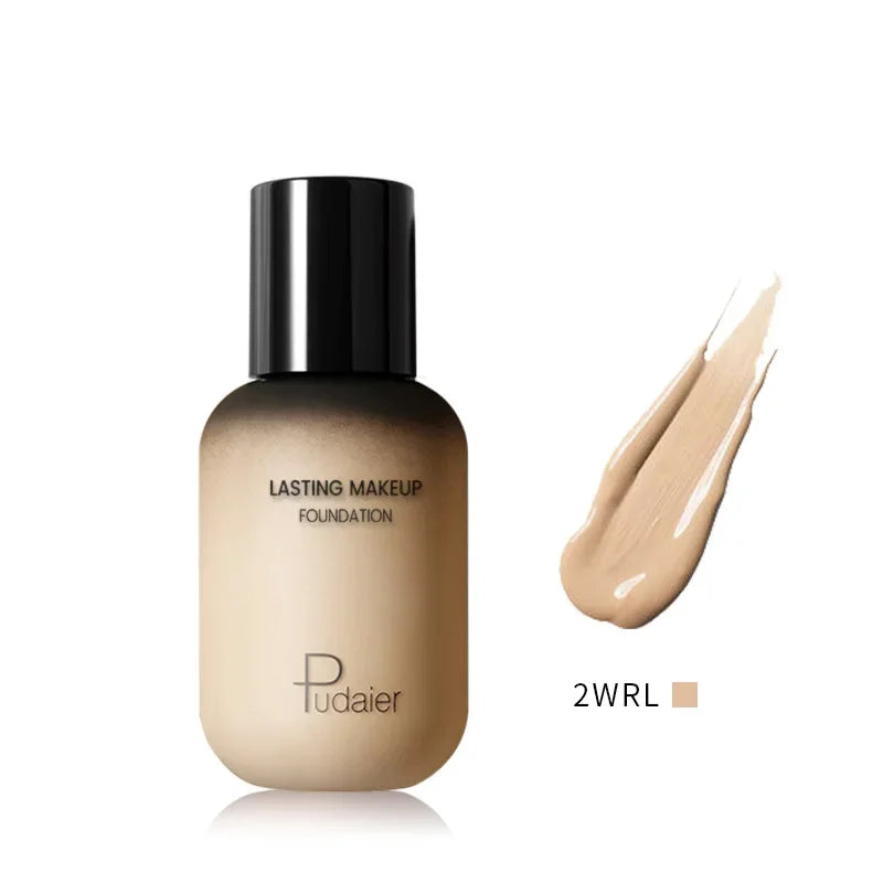 Face Foundation Makeup Base Cream Mineral Full Coverage Concealer No Cracking No Drying Waterproof Face Corrector