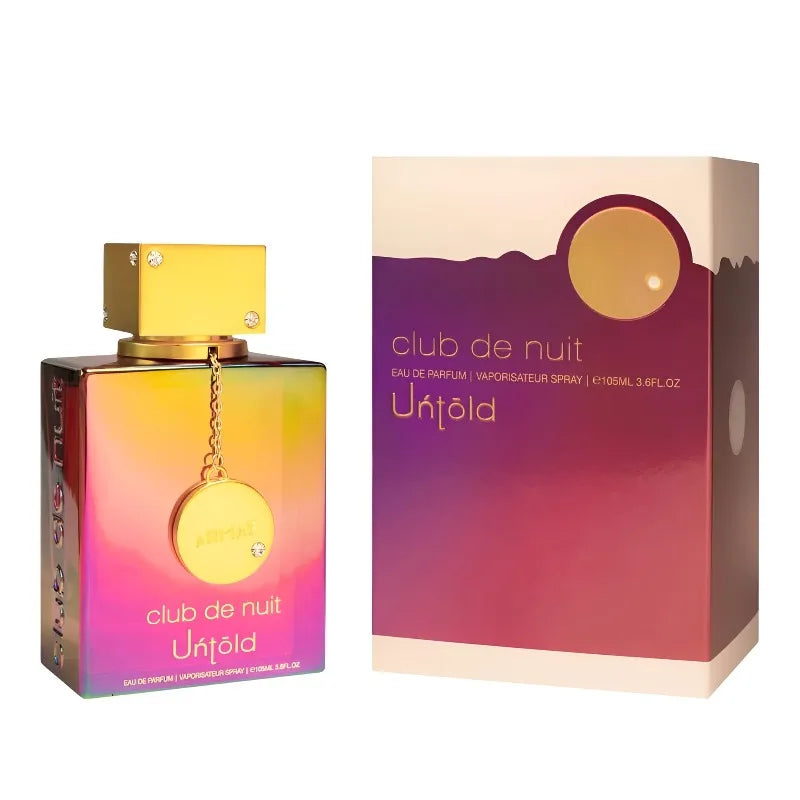 Armaf Club De Nuit Untold for Men Eau De Parfum Spray Cologne Persistence Arabian Women Pheromone Long-lasting Natural 105ML