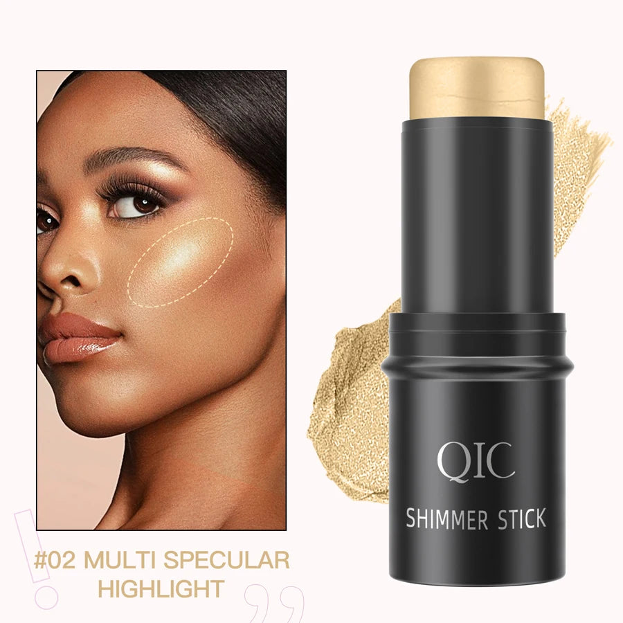 Face Contouring Bronzer Stick Multifunctional Highlighter Brightening Silkworm Blusher Rouge Cream Modify Concealer Pen Makeup
