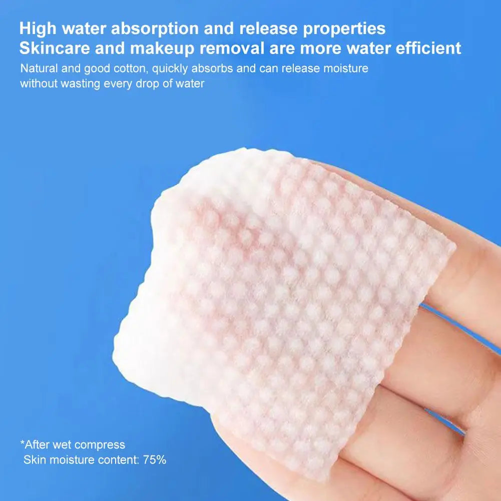 450/500/600PCS Disposable Makeup Cotton Wipes Soft Remover Pads Facial Cleansing Paper Wipe Cosmetic Pads