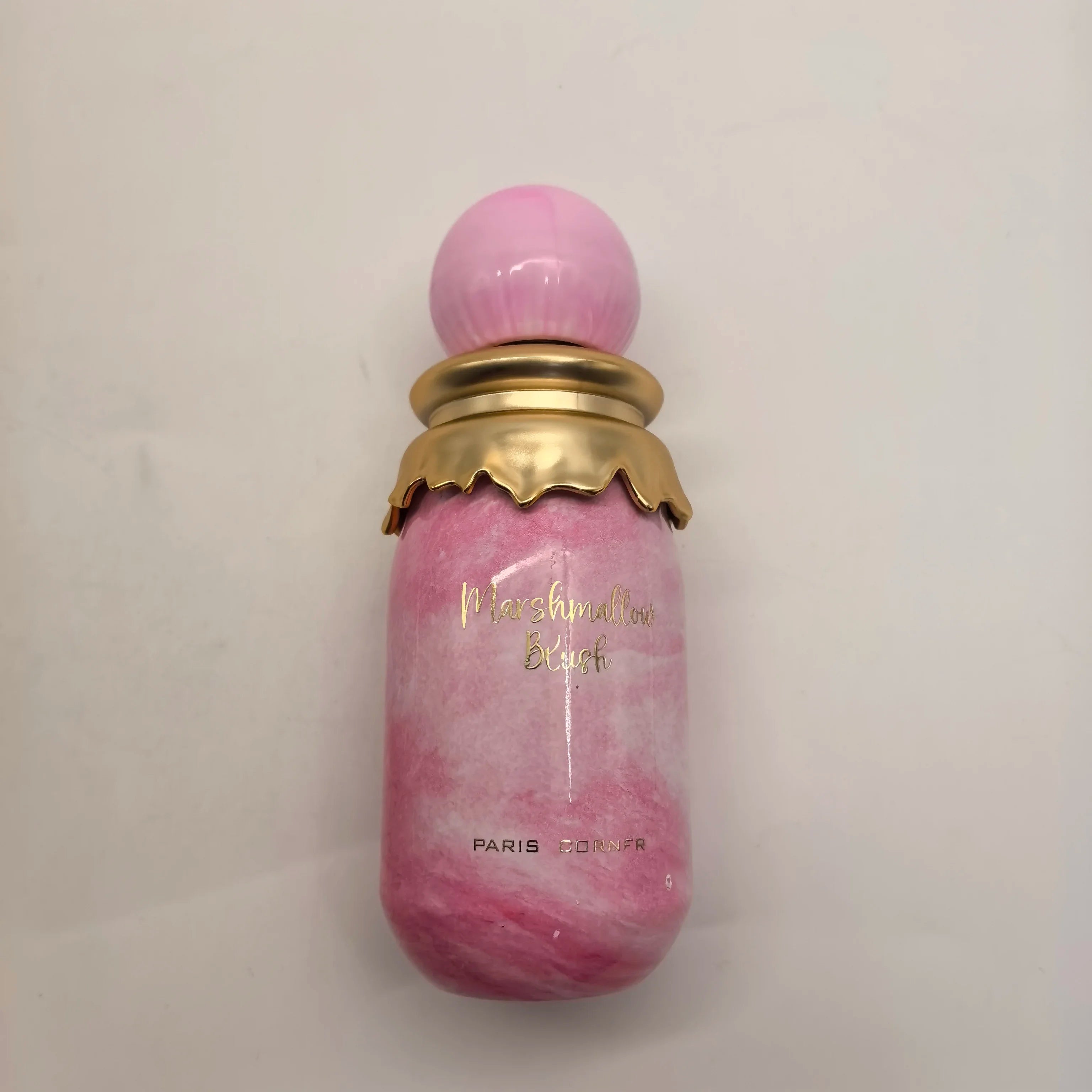 Paris Corner Marshmallow Blush EDP 3.4oz / 100ml – Sweet Floral Vanilla Long Lasting Unisex Perfume, Romantic Gift Fragrance