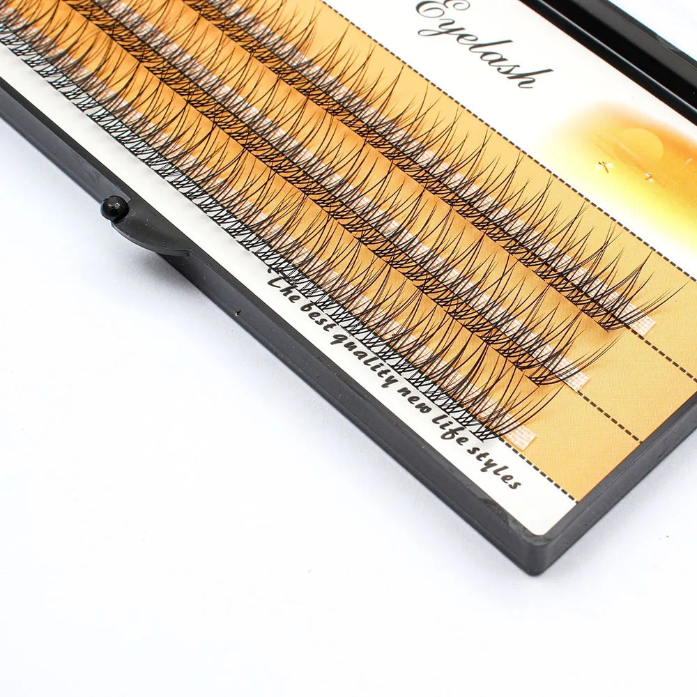 10D 20D 30D Dovetail Fish Tail Mink Eyelashes Extension Natural Long Black Volume Grafting Fake False Eyelash Faux Lashes Cilios