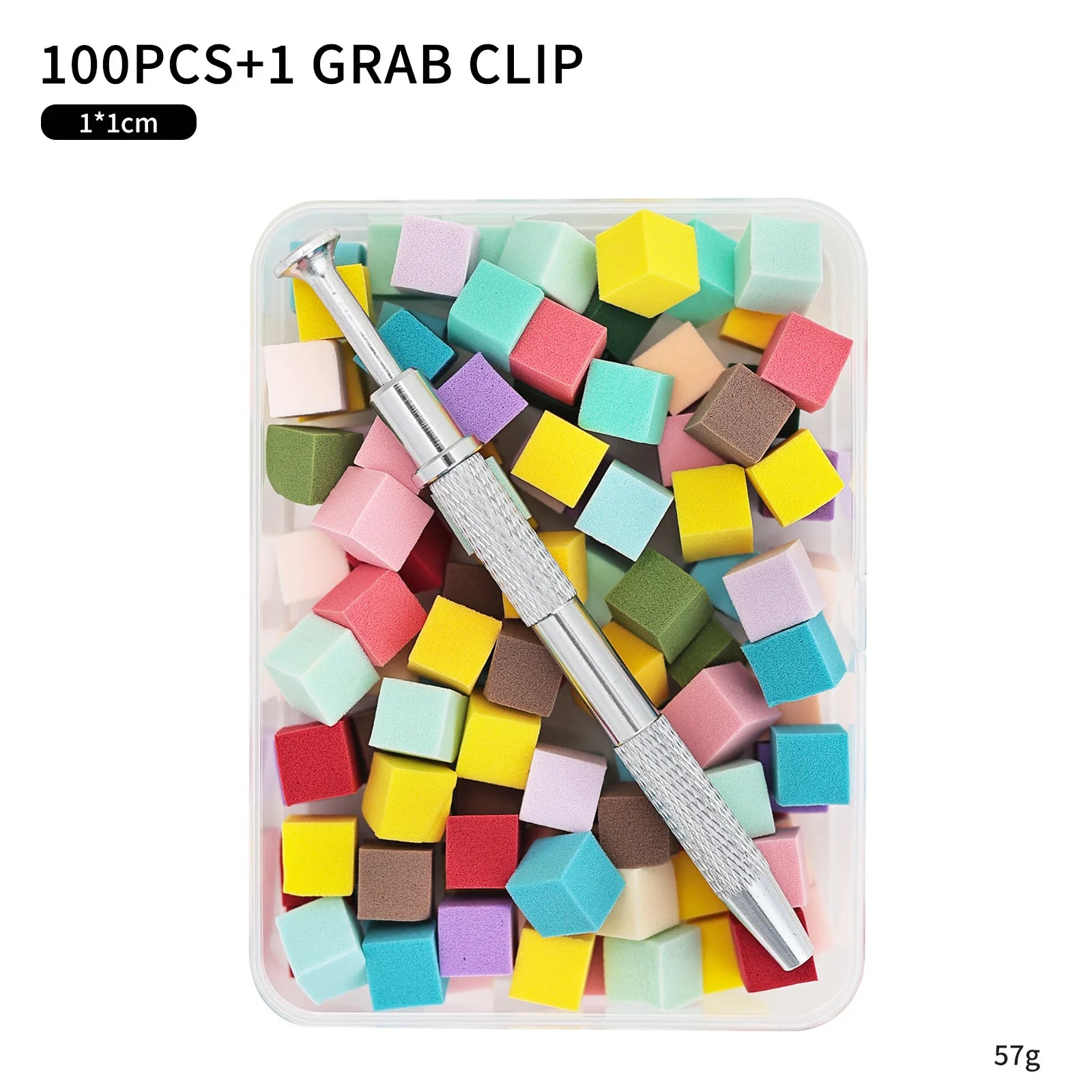 25/50/100Pcs Square Nail Art Sponge Set Gradient Nail Brushes Gel Polish Design Nail Sponge Grab Pen Manicure Supplies 229w