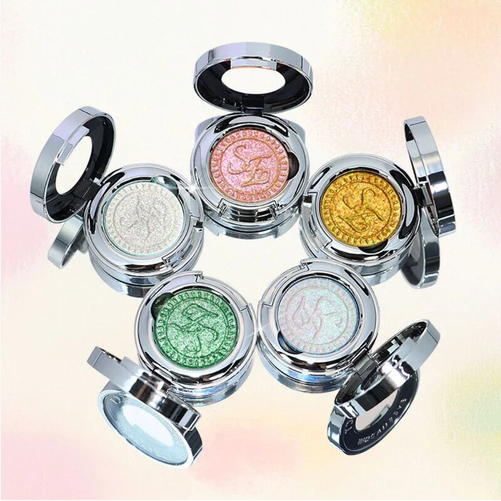 SheenEffect chameleon pigment Eyeshadow Single eye shadow Long-lasting Highlighter Easy to blend portable Makeup Cosmetics