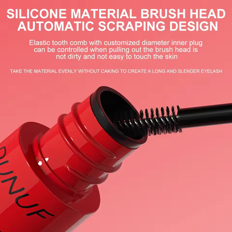 Waterproof Lengthening Mascara - Black Silk Fiber Formula
