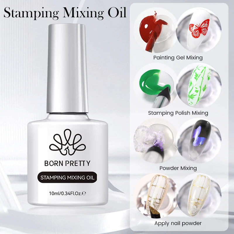 BORN PRETTY 10ml Wishing Apple Red Glass Bead Cat Magnetic Gel ultra Shine Soak Off UV Gel Nail Art Varnish Nail Supplies