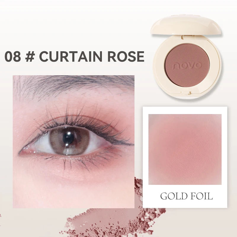 Single Glitter Eyeshadow, Lightweight Glitter And Matte Eyeshadow, Long Lasting, Smudge Proof, Shimmer Eyeliner And Blush Look