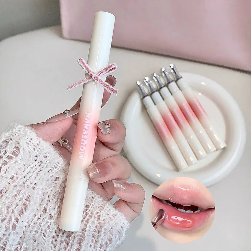 Kakashow Mirror Watery Lip Gloss - Moisturizing Jelly Lip Tint