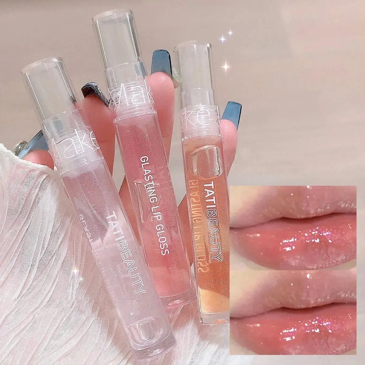 Uuny Transparent Moisturizing Lip Oil - Water Gloss Finish