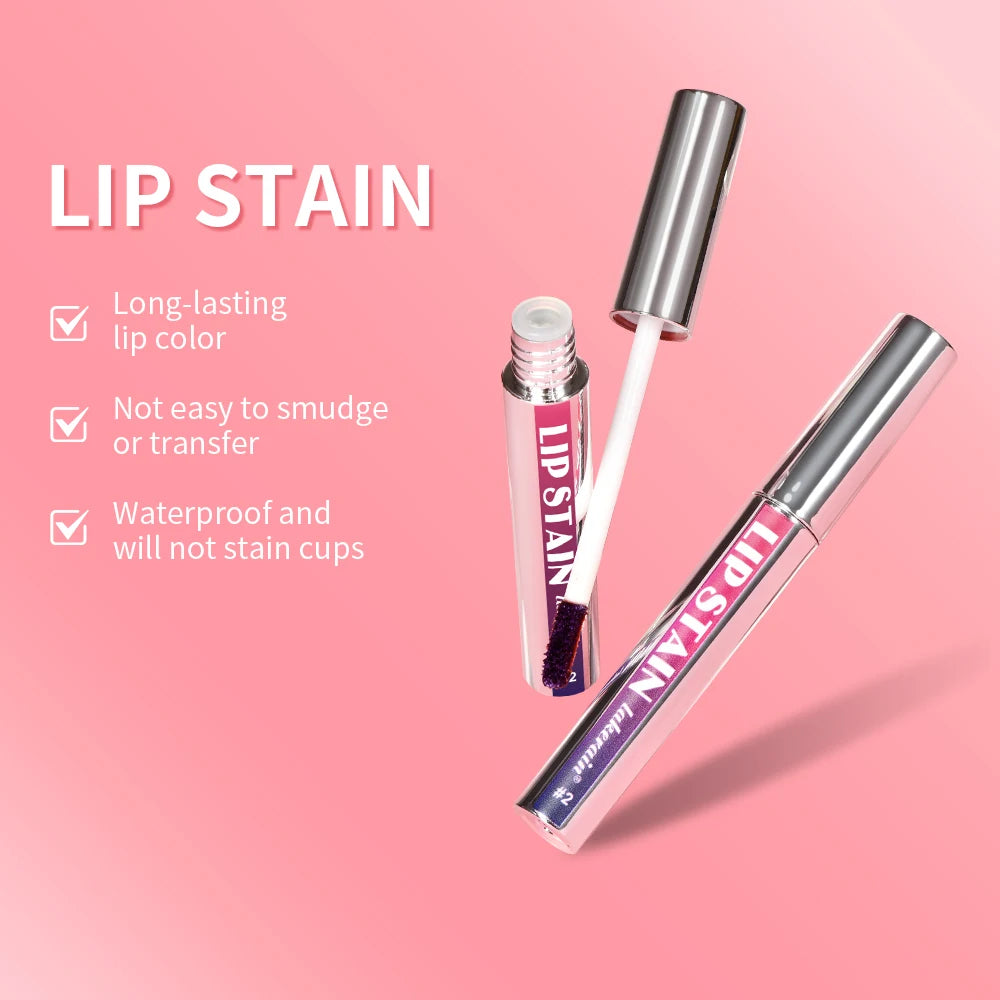 Korean Peel-Off Matte Lip Stain - Long Lasting Waterproof Tint