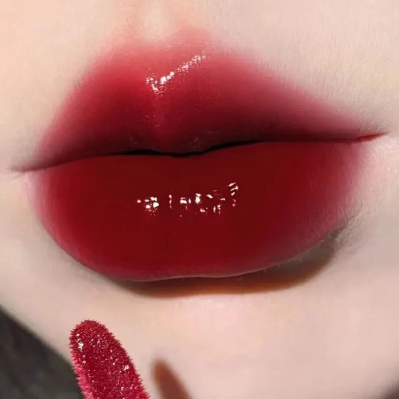 HERORANGE HR567 Transparent Ice Velvet Lip Glaze Matte Matte Pigment Lipstick Lip Gloss Student Affordable Makeup