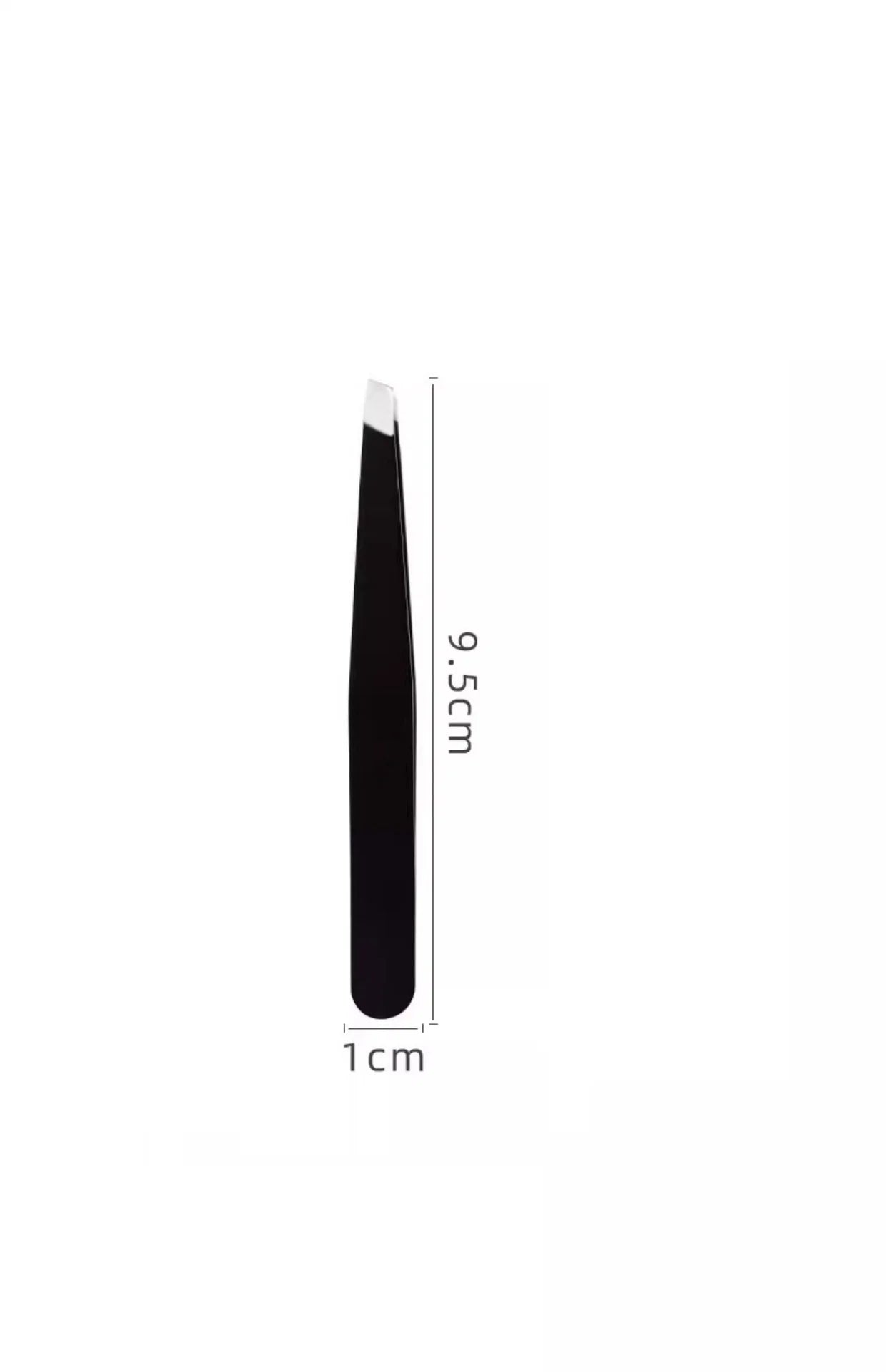 Precision Stainless Steel Tweezers Hair Puller with Slanted Tip Easy to Groom Hair and Eyebrows - Eyebrow Tweezers Beauty Tool